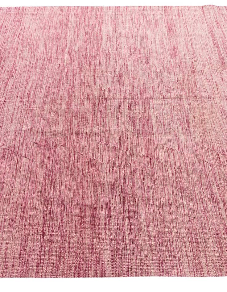 Detail image of  5' 10 x 8' 1  Hand Woven Kilim Modern Wool Rug