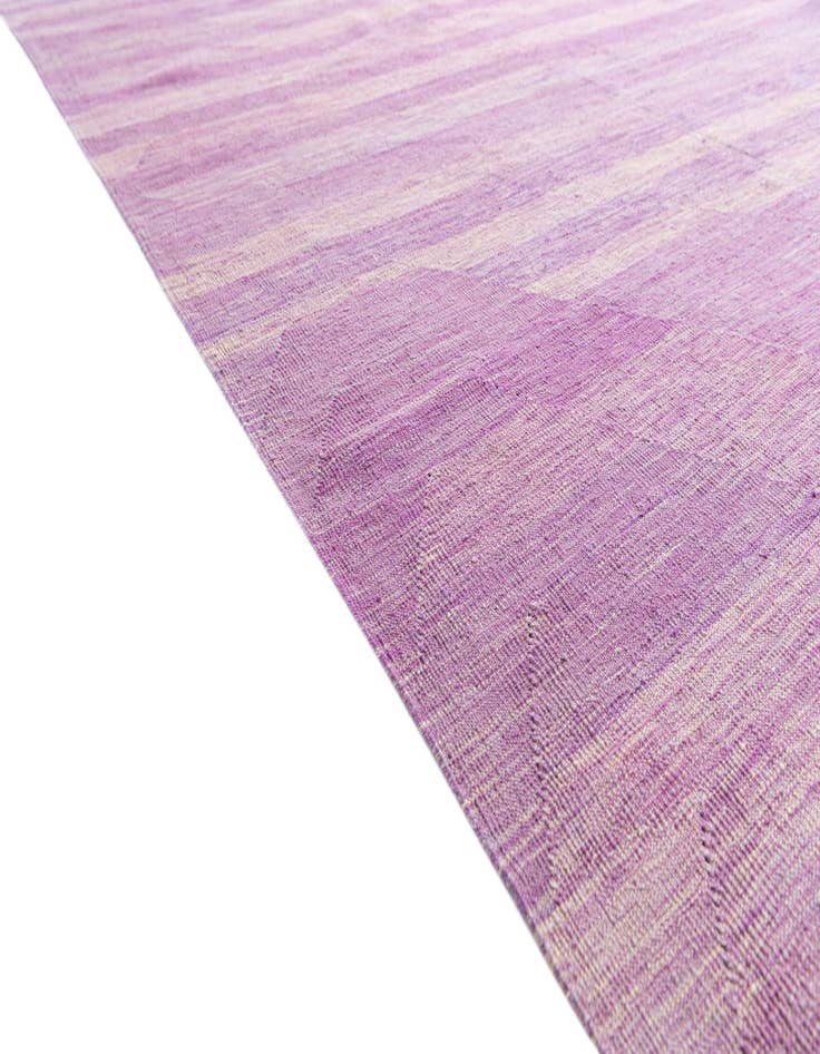 Detail image of  6' 10 x 9' 9  Hand Woven Kilim Modern Wool Rug