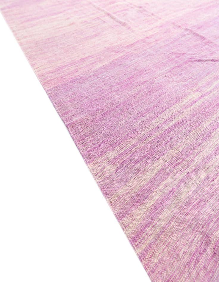 Detail image of  6' 5 x 9' 10  Hand Woven Kilim Modern Wool Rug