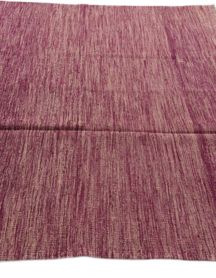 Detail image of  5' 5 x 7' 8  Hand Woven Kilim Modern Wool Rug