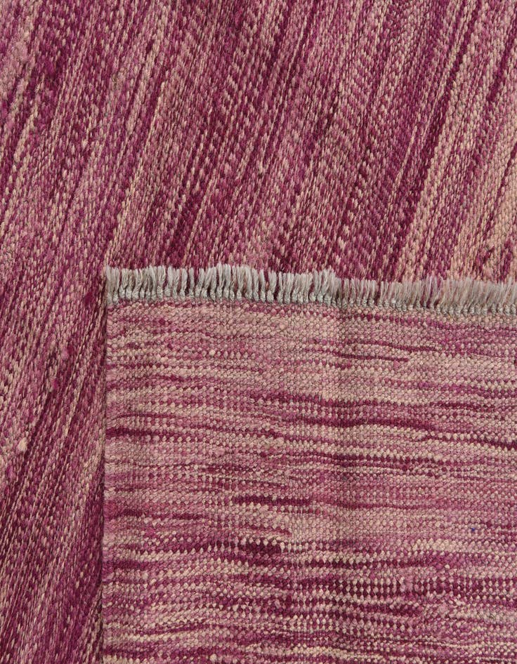 Detail image of  5' x 6' 7  Hand Woven Kilim Modern Wool Rug