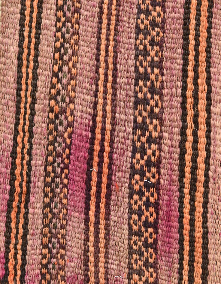Detail image of  3' 2 x 4' 9  Hand Woven Kilim Modern Wool Rug