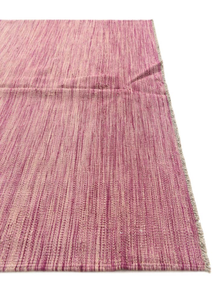 Detail image of  4' 1 x 6' 7  Hand Woven Kilim Modern Wool Rug