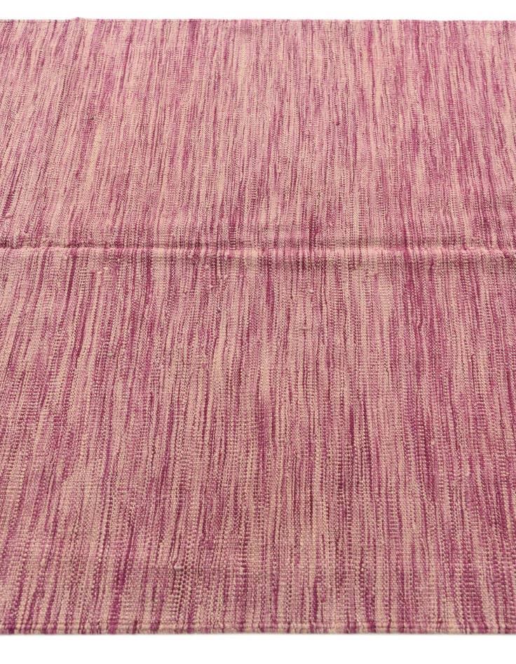 Detail image of  4' 1 x 6' 7  Hand Woven Kilim Modern Wool Rug