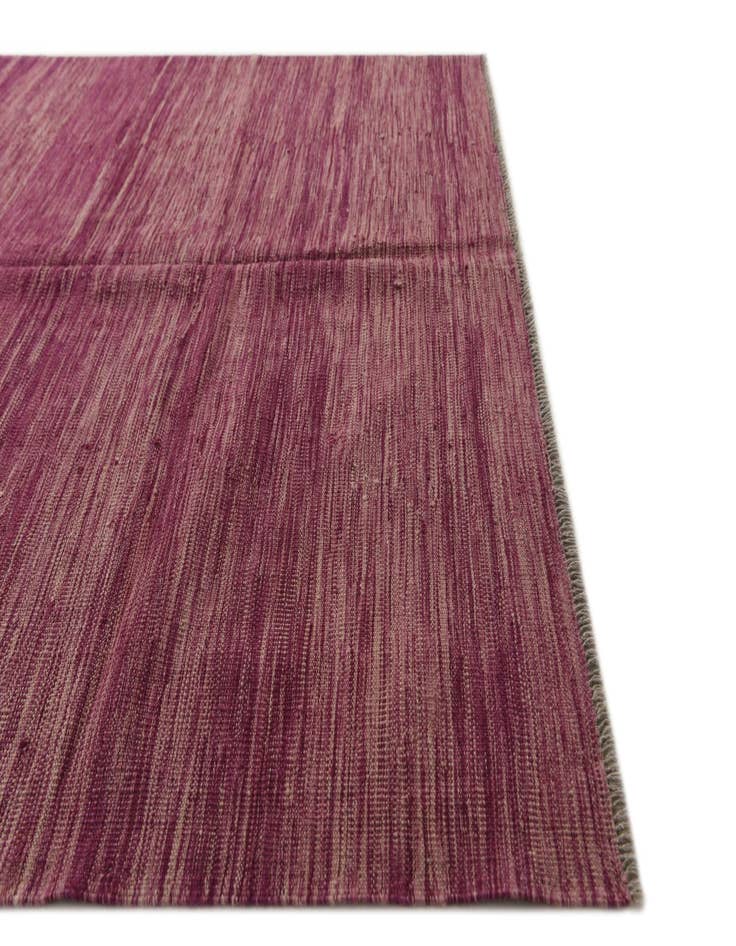 Detail image of  5' 1 x 6' 7  Hand Woven Kilim Modern Wool Rug