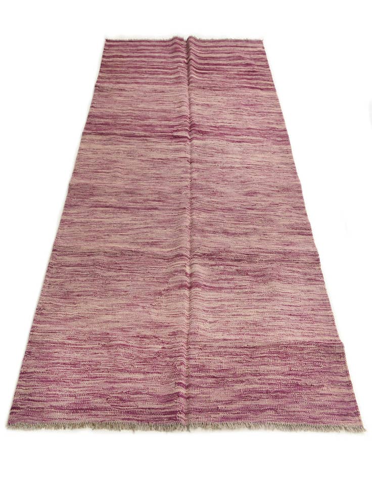 Detail image of  3' 10 x 5' 10  Hand Woven Kilim Modern Wool Rug