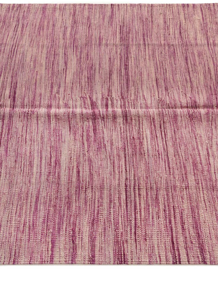 Detail image of  3' 11 x 5' 8  Hand Woven Kilim Modern Wool Rug