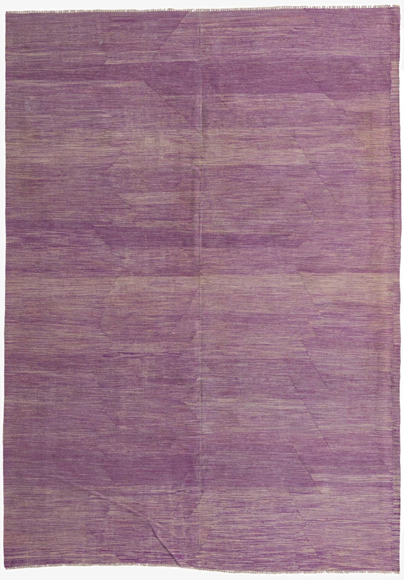  7' x 9' 8  Hand Woven Kilim Modern Wool Rug