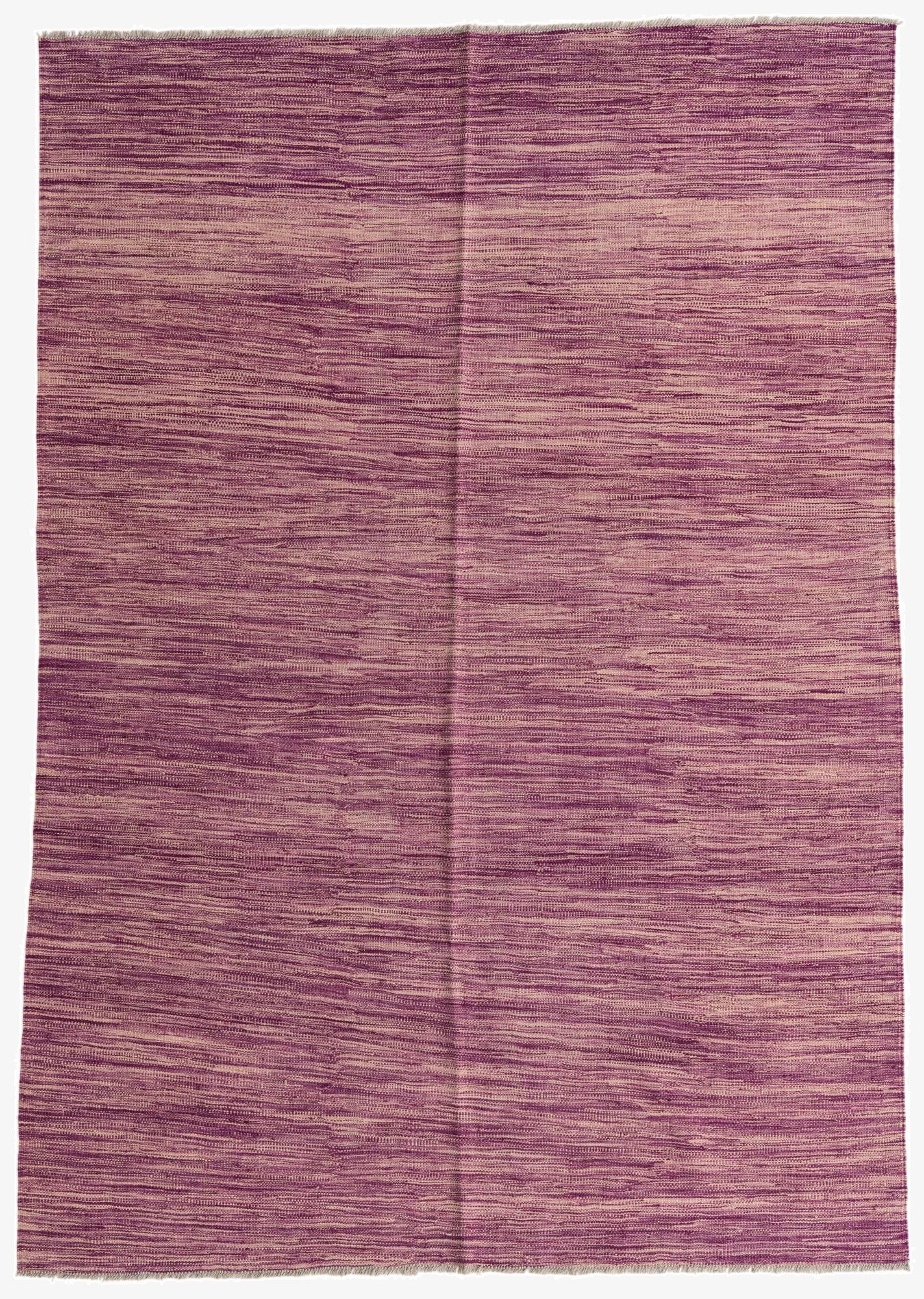  5' 7 x 8'  Hand Woven Kilim Modern Wool Rug