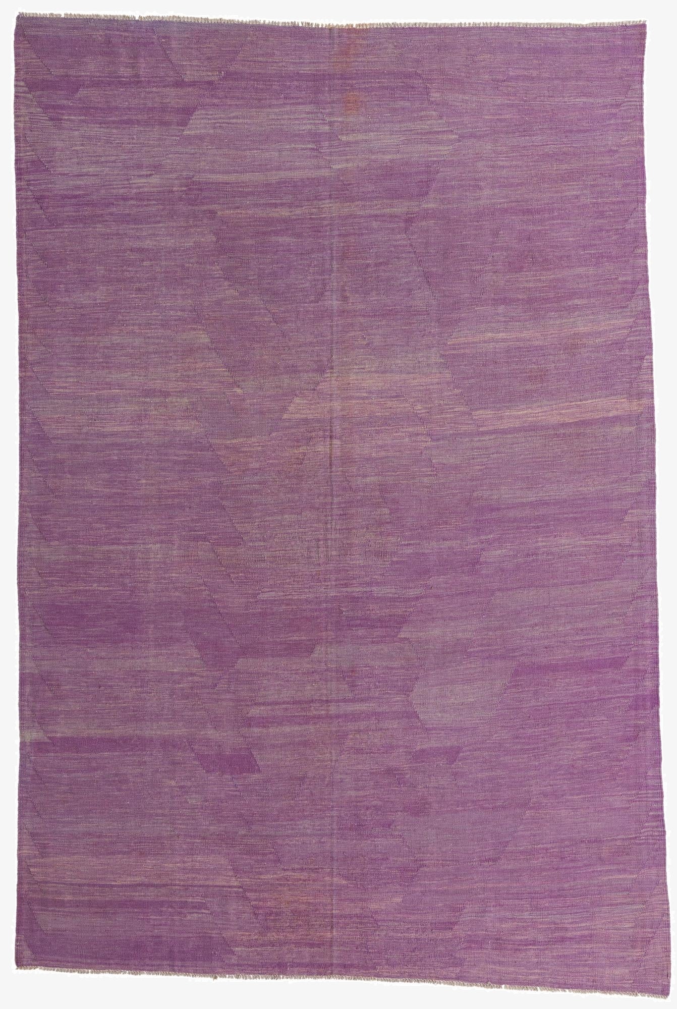  6' 6 x 9' 9  Hand Woven Kilim Modern Wool Rug
