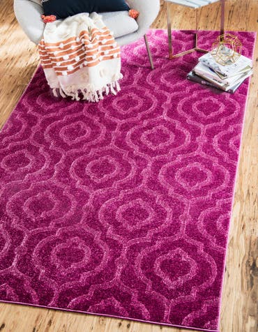  8' x 10' Lattice Frieze Rug