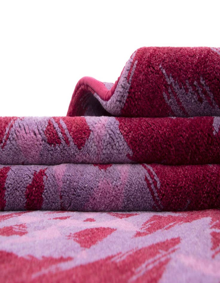 Detail image of  8' 4 x 10' Modern Manshu Wool Rug