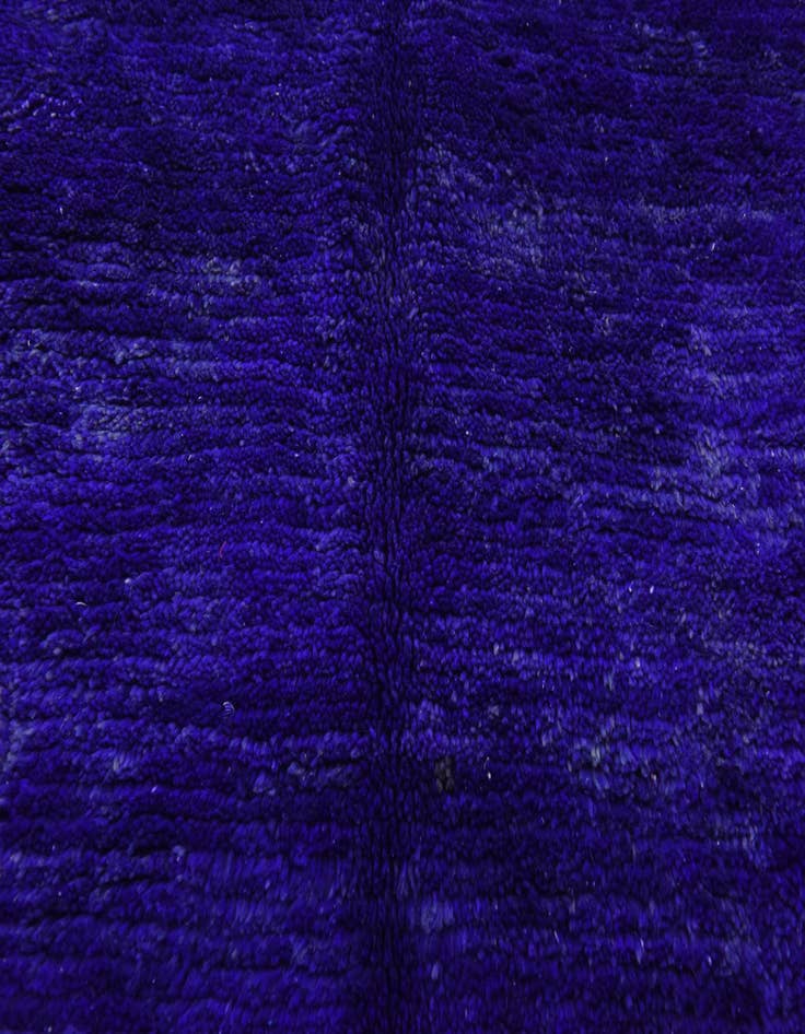 Detail image of  4' 11 x 8' 5  Hand Knotted Moroccan Wool Rug