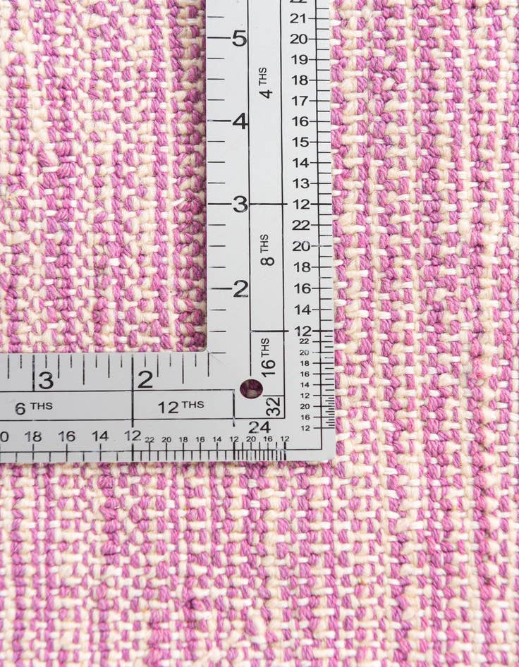 Detail image of  6' 6 x 10'  Hand Knotted Moroccan Wool Rug