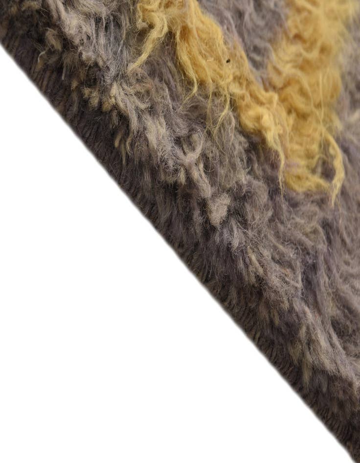 Detail image of  8' x 10' 8  Hand Knotted Moroccan Wool Rug