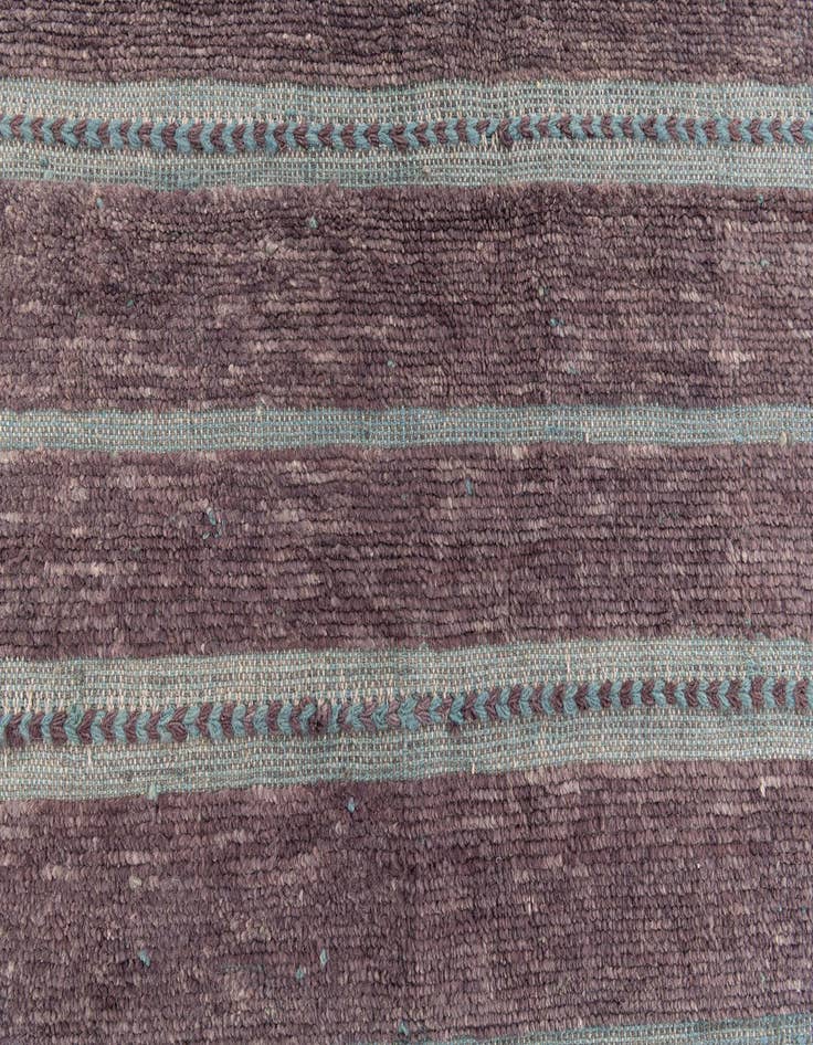 Detail image of  5' 8 x 8' 1  Hand Knotted Moroccan Wool Rug