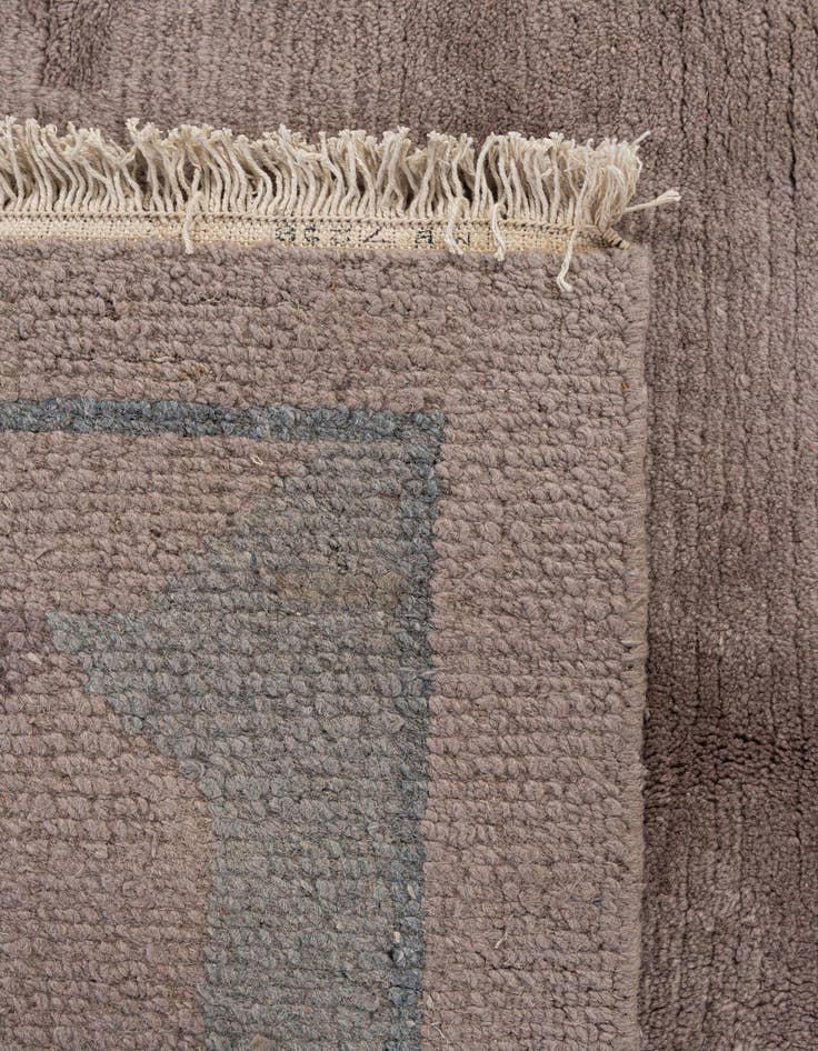 Detail image of  6' 9 x 10'  Hand Knotted Nepal Wool Rug