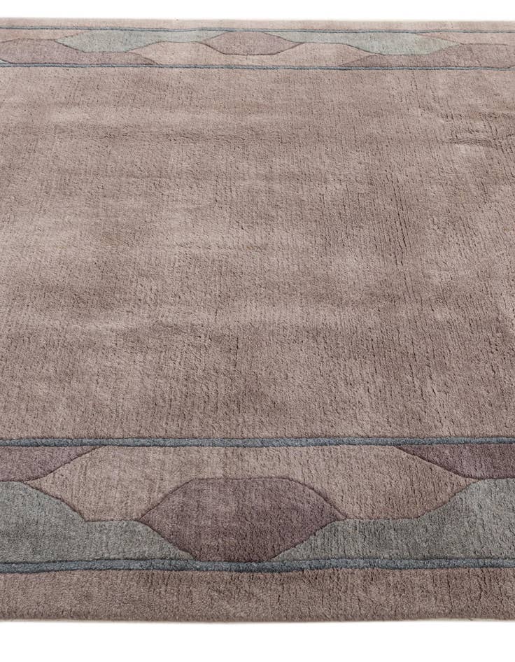 Detail image of  6' 9 x 10'  Hand Knotted Nepal Wool Rug