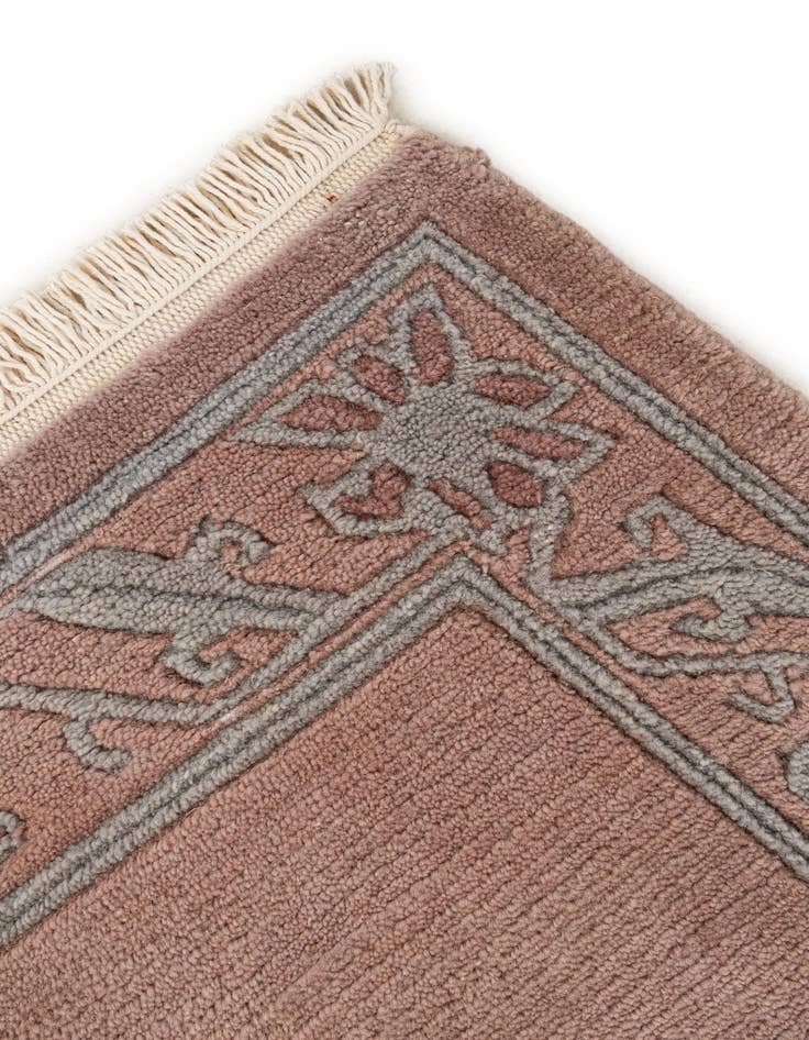 Detail image of  2' 6 x 4' 5  Hand Knotted Nepal Wool Rug