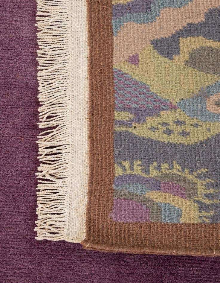 Detail image of  5' 9 x 7' 8  Hand Knotted Nepal Wool Rug