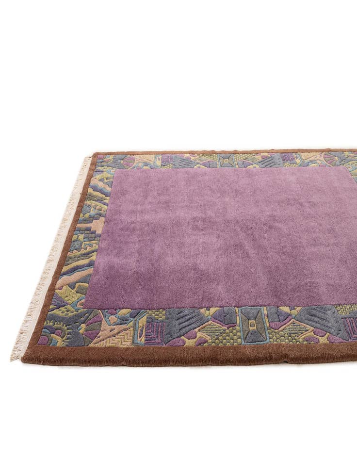 Detail image of  5' 9 x 7' 8  Hand Knotted Nepal Wool Rug