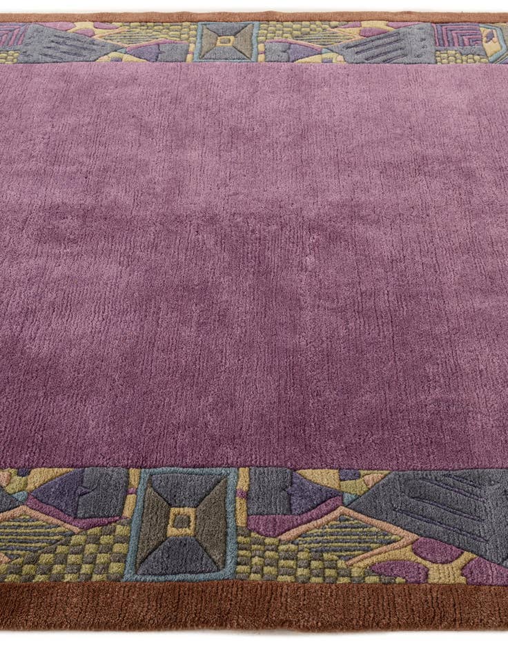 Detail image of  5' 9 x 7' 8  Hand Knotted Nepal Wool Rug