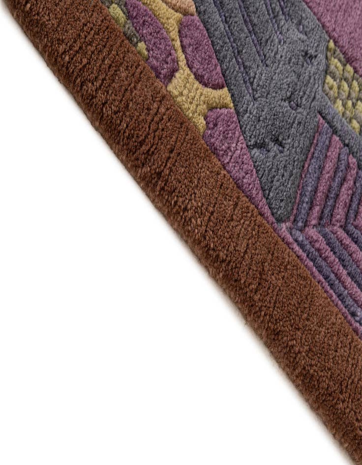 Detail image of  5' 9 x 7' 8  Hand Knotted Nepal Wool Rug