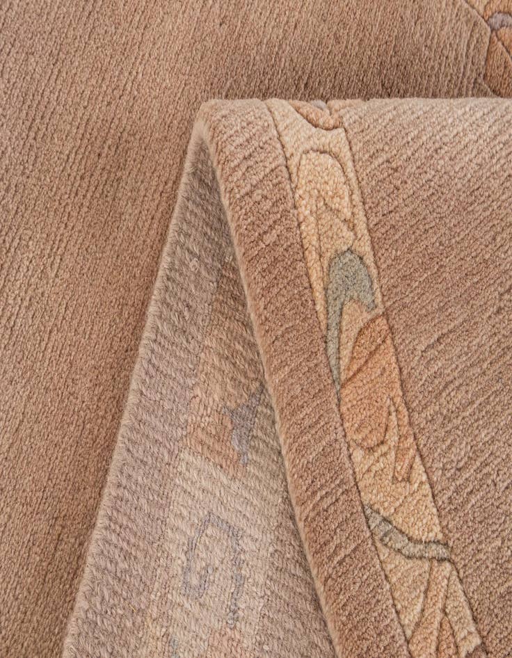 Detail image of  2' 6 x 4' 9  Hand Knotted Nepal Wool Rug