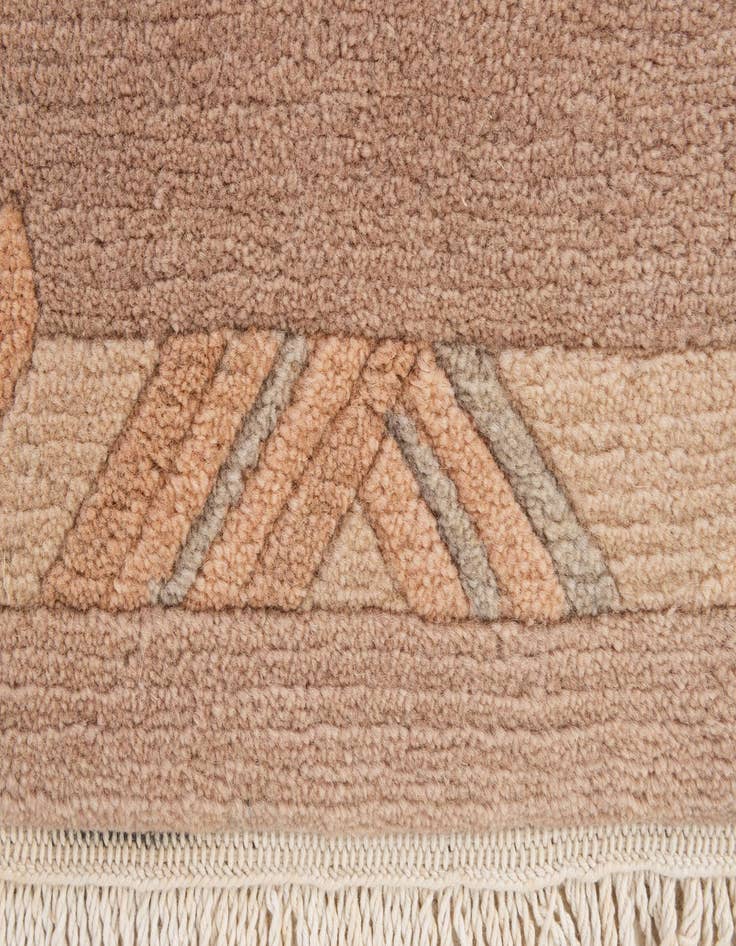 Detail image of  2' 6 x 4' 9  Hand Knotted Nepal Wool Rug