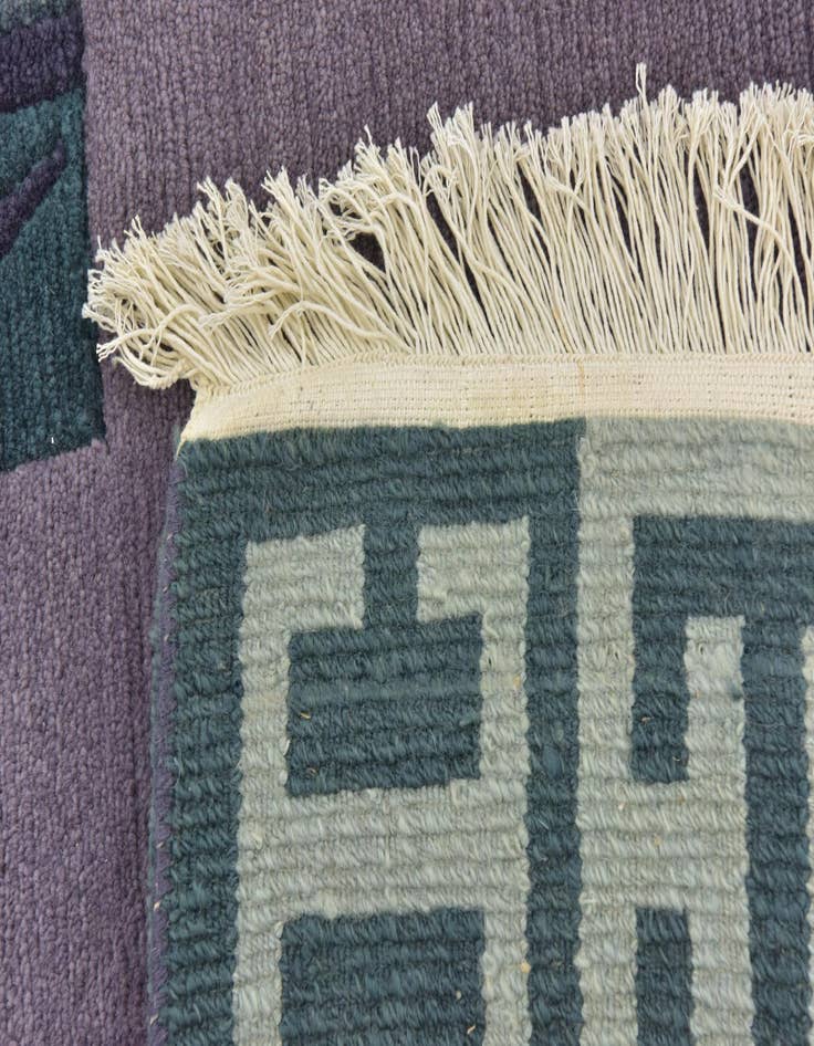 Detail image of  6' 7 x 9' 10  Hand Knotted Nepal Wool Rug