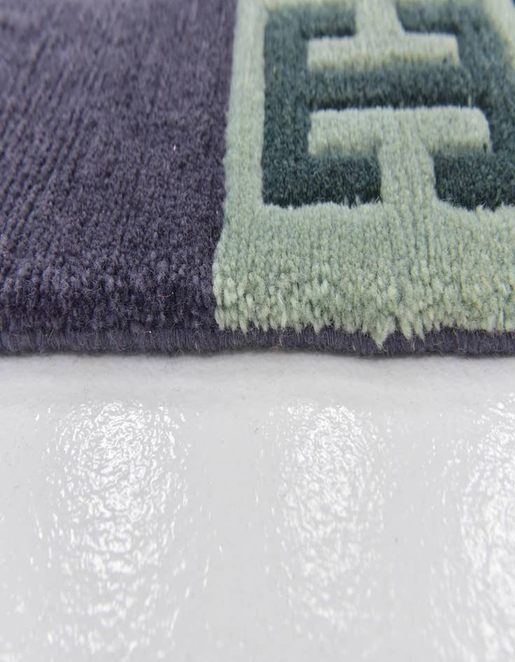 Detail image of  6' 7 x 9' 10  Hand Knotted Nepal Wool Rug