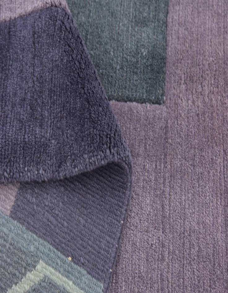 Detail image of  6' 7 x 9' 10  Hand Knotted Nepal Wool Rug