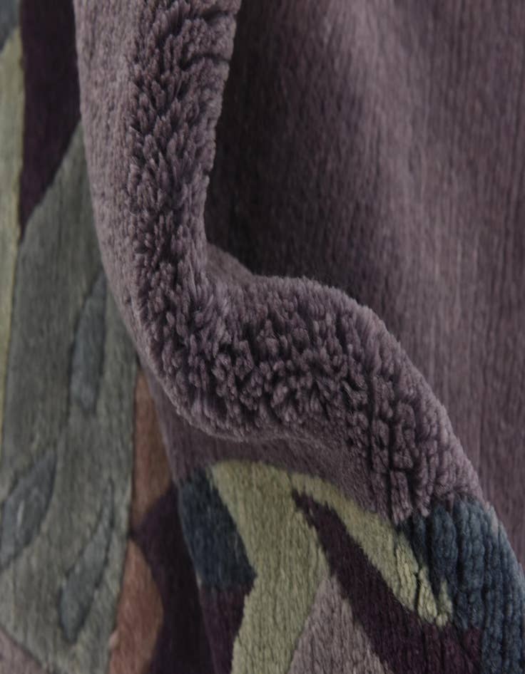 Detail image of  6' 8 x 9' 10  Hand Knotted Nepal Wool Rug