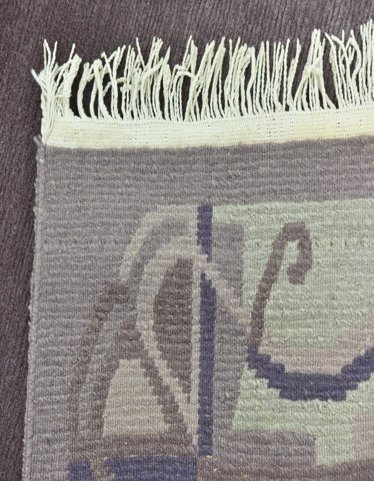 Detail image of  7' 7 x 10' 9  Hand Knotted Nepal Wool Rug