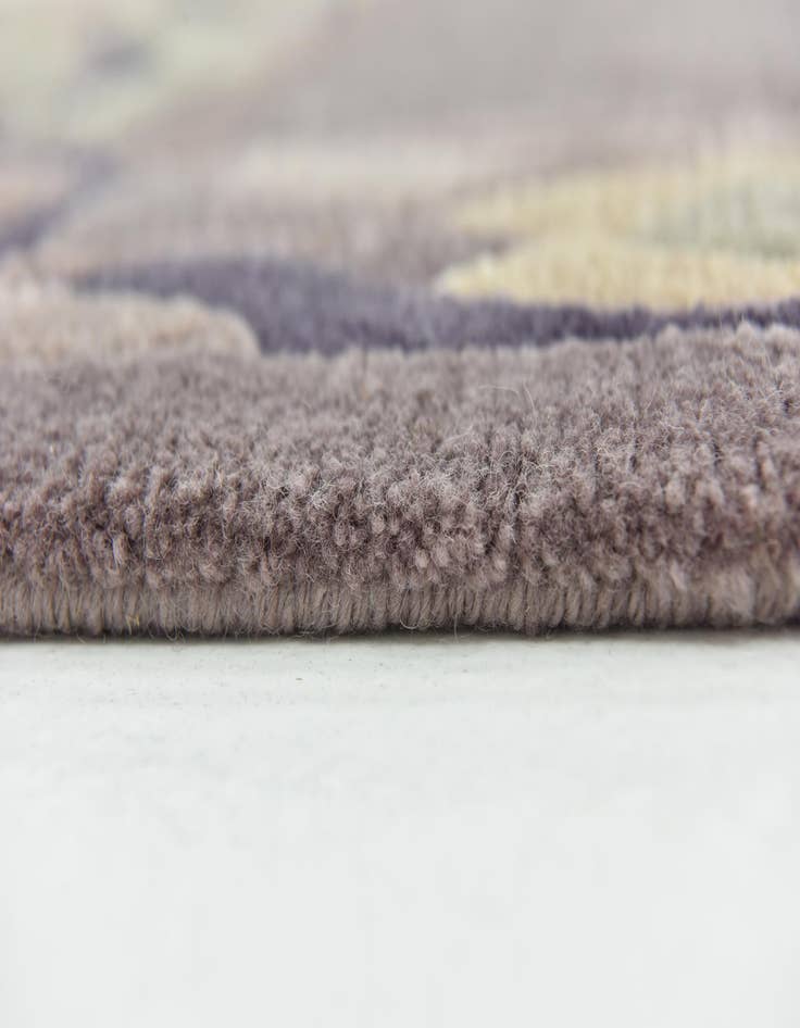 Detail image of  7' 7 x 10' 9  Hand Knotted Nepal Wool Rug