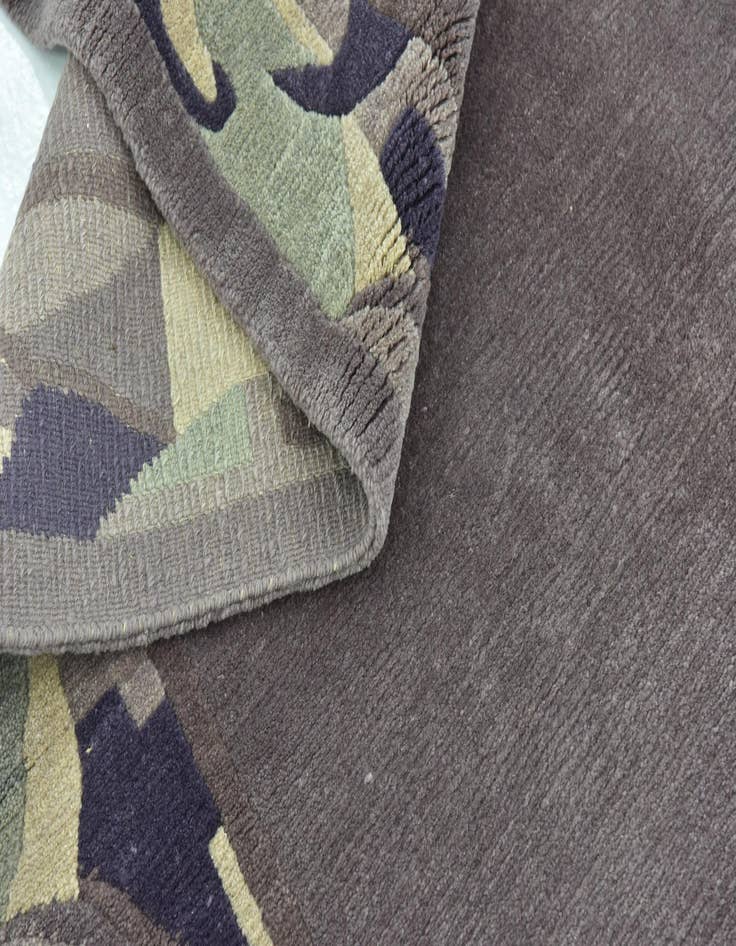 Detail image of  7' 7 x 10' 9  Hand Knotted Nepal Wool Rug