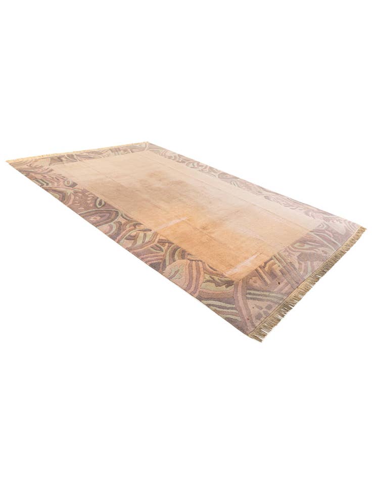 Detail image of  6' 6 x 9' 11  Hand Knotted Nepal Wool Rug