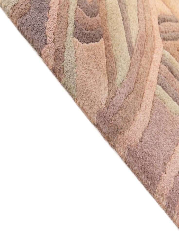 Detail image of  6' 6 x 9' 11  Hand Knotted Nepal Wool Rug