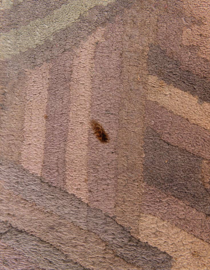 Detail image of  6' 6 x 9' 11  Hand Knotted Nepal Wool Rug