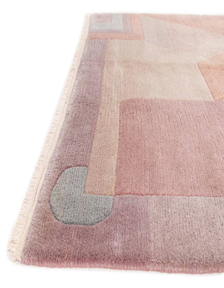 Detail image of  5' 7 x 7' 11  Hand Knotted Nepal Wool Rug