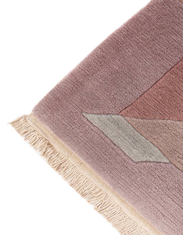 Detail image of  5' 7 x 7' 11  Hand Knotted Nepal Wool Rug