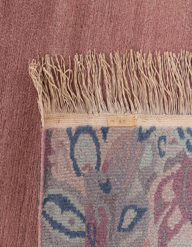 Detail image of  4' 2 x 5' 10  Hand Knotted Nepal Wool Rug