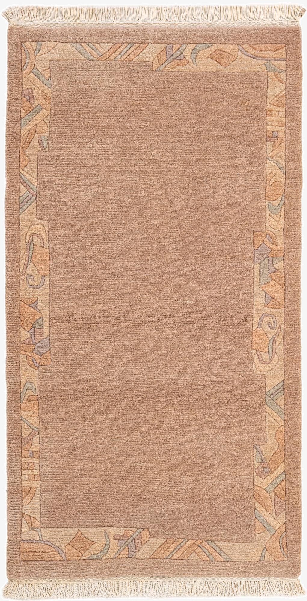  2' 6 x 4' 9  Hand Knotted Nepal Wool Rug