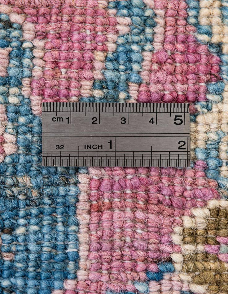 Detail image of  8' x 9' 9  Hand Knotted Oushak Wool Rug