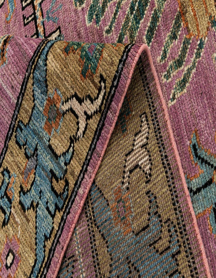 Detail image of  8' 3 x 9' 10  Hand Knotted Oushak Wool Rug