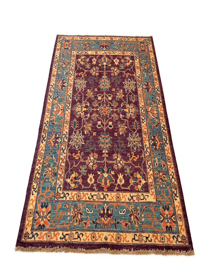 Detail image of  4' 11 x 6' 4 Sara Wool Rug