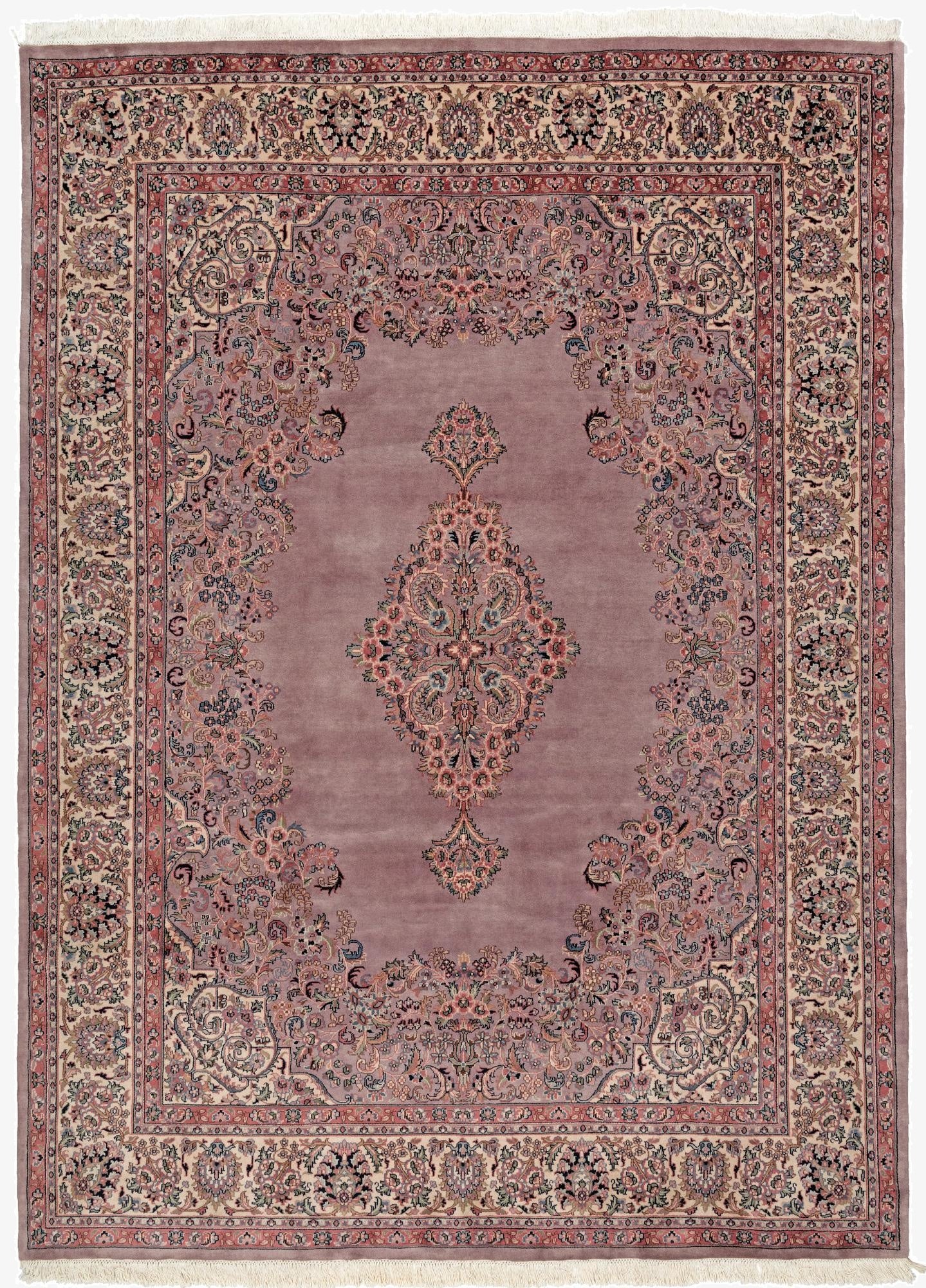  7' 10 x 10' 10  Hand Knotted Sarough Wool Rug