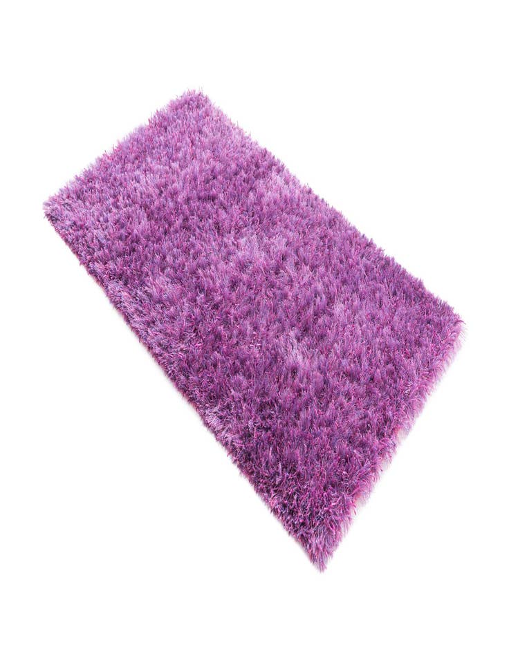 Detail image of  2' 9 x 4' 7  Hand Knotted Solid Shag Oriental Rug