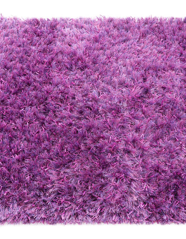 Detail image of  2' 9 x 4' 7  Hand Knotted Solid Shag Oriental Rug