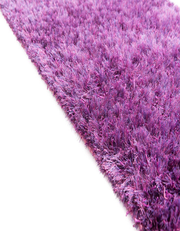 Detail image of  2' 9 x 4' 7  Hand Knotted Solid Shag Oriental Rug